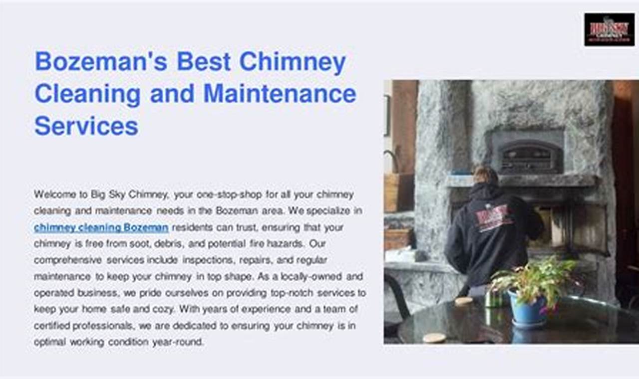 Reliable Bozeman Chimney Cleaning Near You | Chimney Works – Expert Chimney Repair, Cleaning & Installation Services