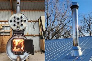 DIY Guide: How to Install a Wood Stove Chimney Through the Roof! Chimney Works – Expert Chimney Repair, Cleaning & Installation Services DIY Guide: How to Install a Wood Stove Chimney Through the Roof! | Chimney Works – Expert Chimney Repair, Cleaning & Installation Services