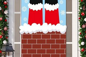 Best Santa Claus Chimney Decoration Ideas + Decor! | Chimney Works – Expert Chimney Repair, Cleaning & Installation Services