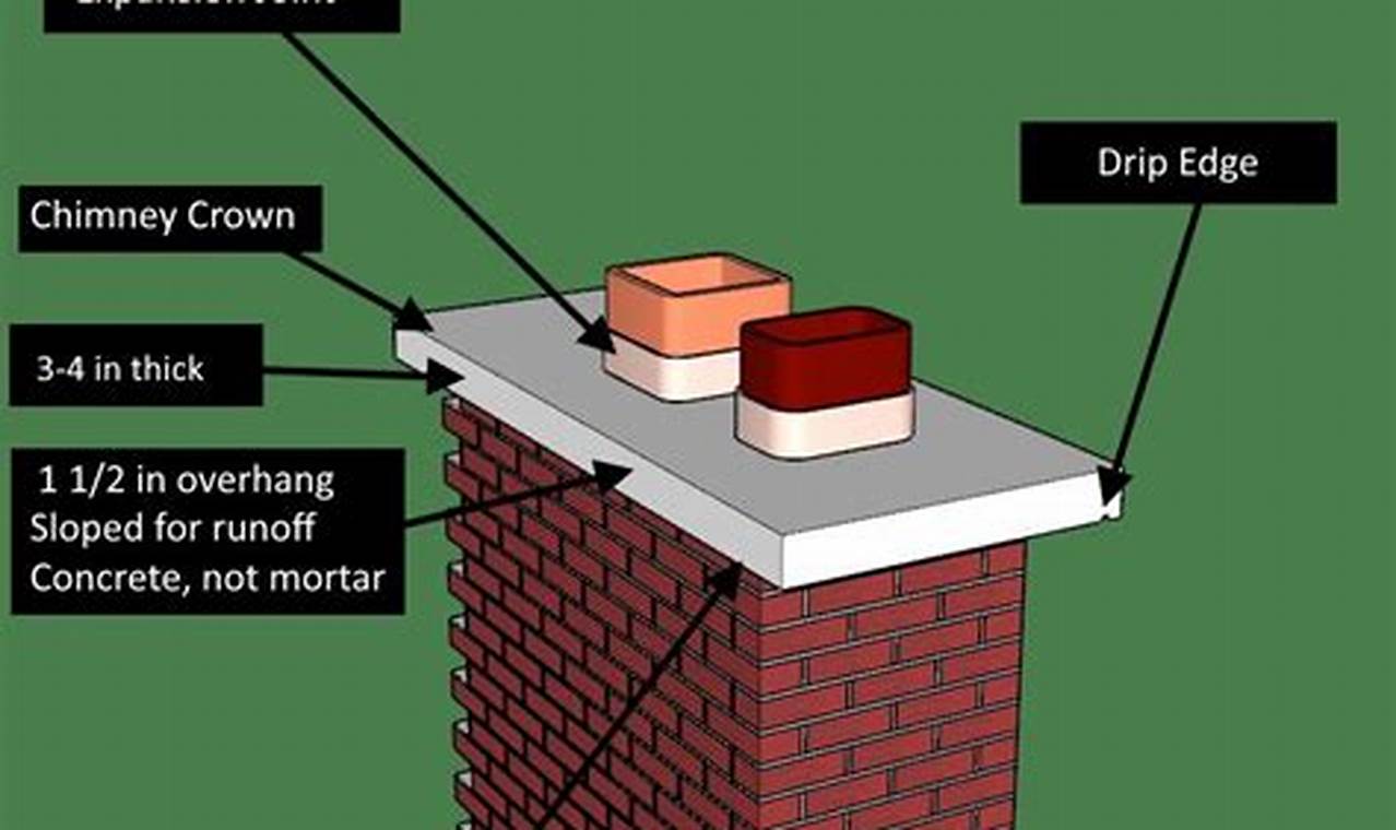 Chimney Crown Basics: What is a Chimney Crown & Why Care? | Chimney Works – Expert Chimney Repair, Cleaning & Installation Services
