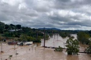 River Flood Near Chimney Rock: Assessing Risks &amp; Impact | Chimney Works – Expert Chimney Repair, Cleaning & Installation Services